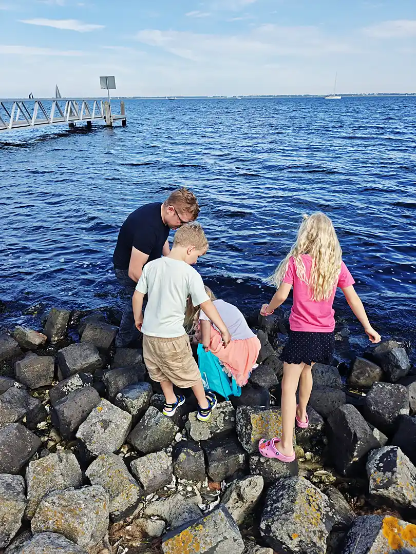 Groepsfoto van de deelenemers aan de snorkeltocht bij Dreischor